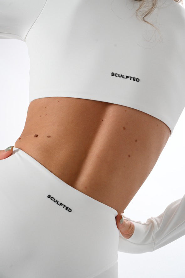 Sculpted Leggings in White