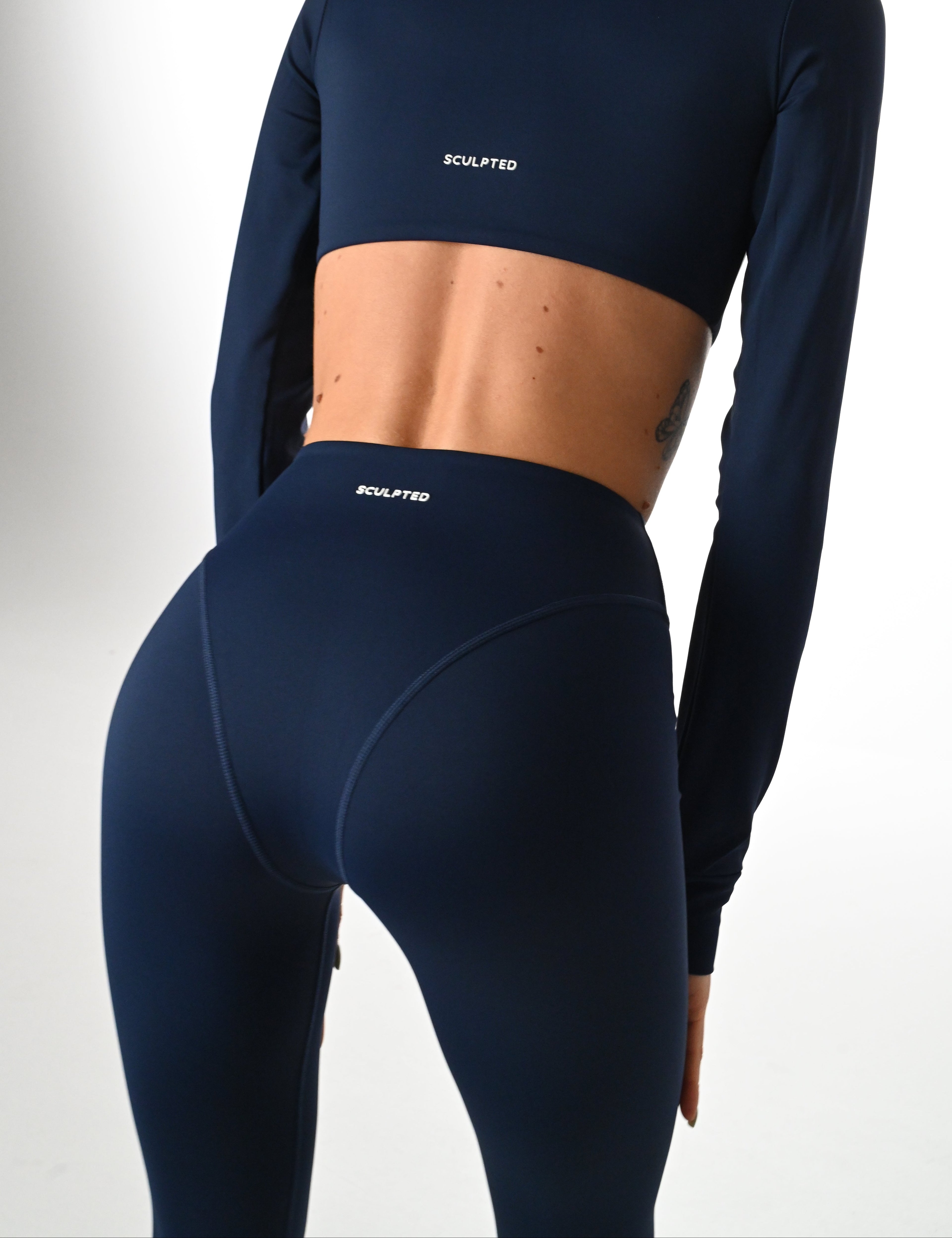 Sculpted Leggings in Blue