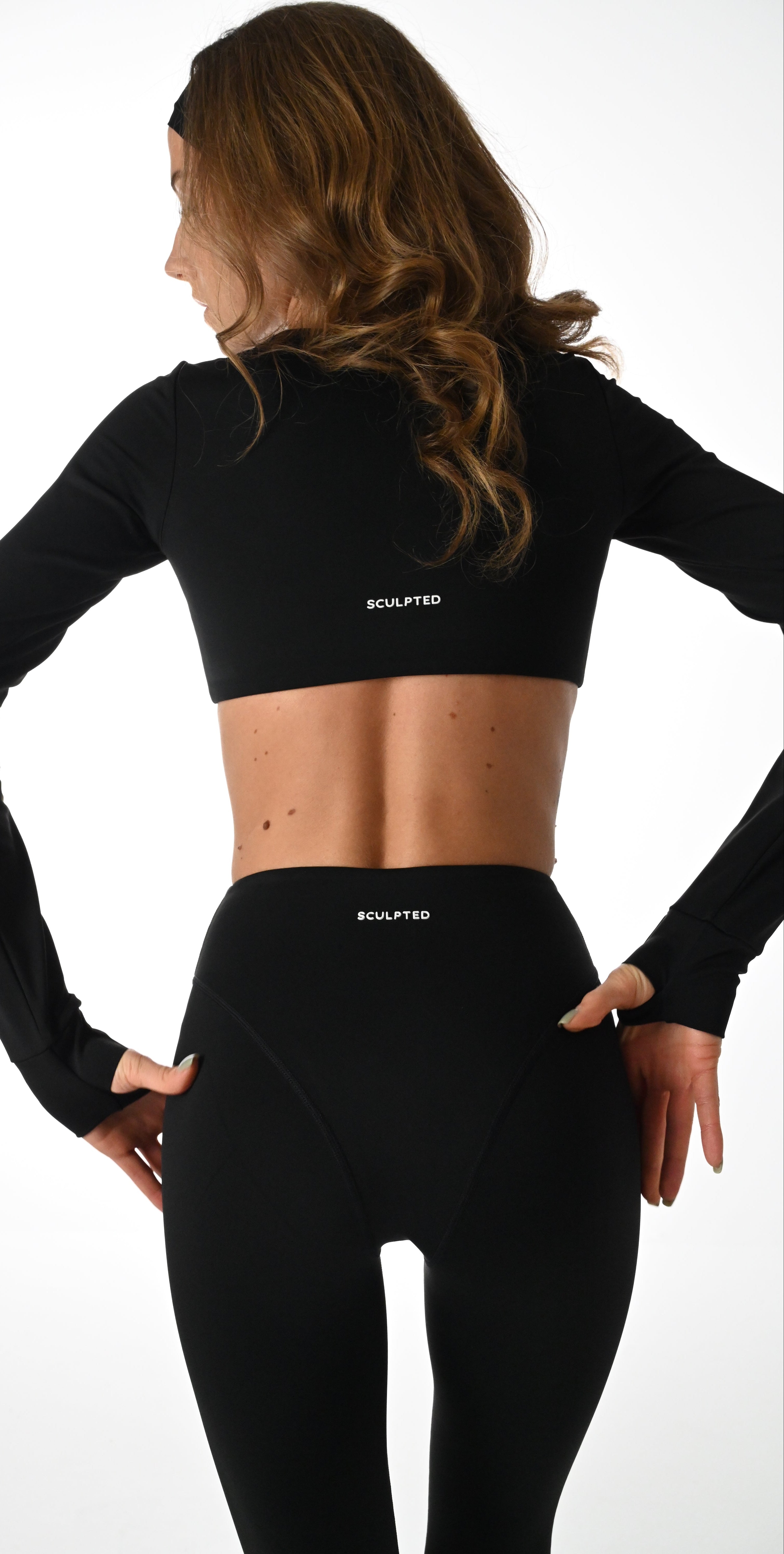 Sculpted Leggings in Black