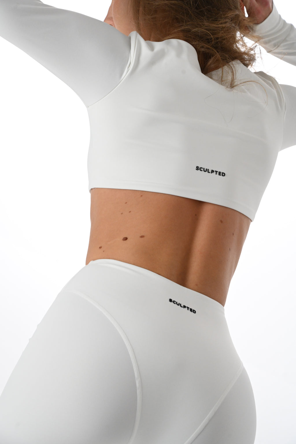 Sculpted Leggings in White