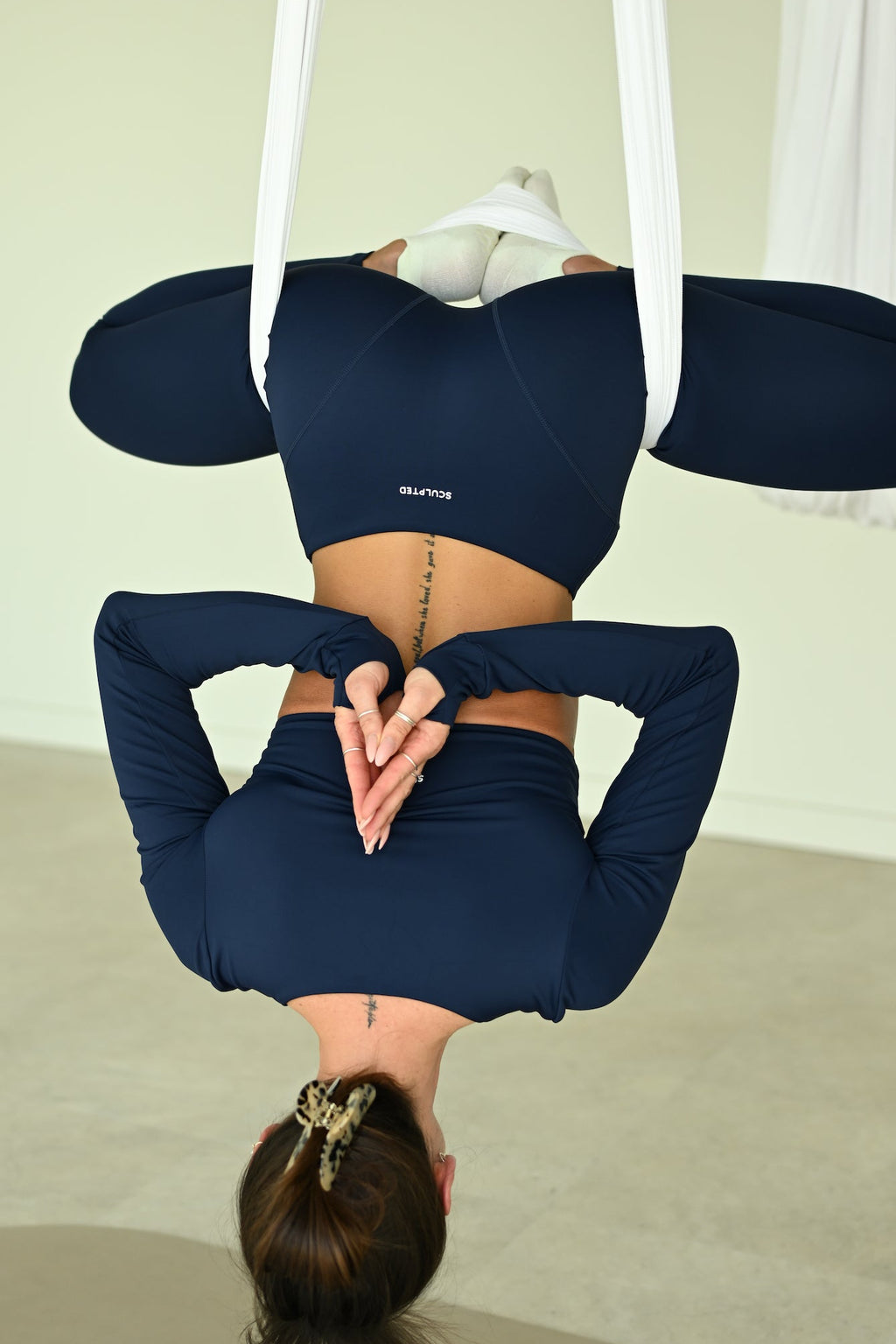 Sculpted Leggings in Blue